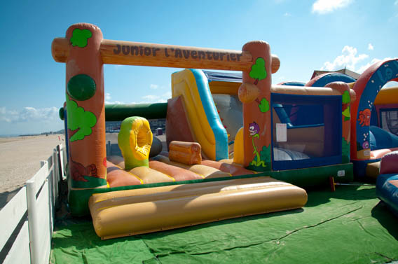 location jeux gonflables aventures enfants famille hiver